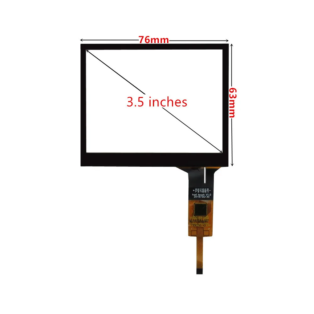 3.5/4.3/5/6.5/7/8/9 Inch Universal Capacitive Touchscreen Digitizer For Car Navigation Multimedia Touch Panel Glass