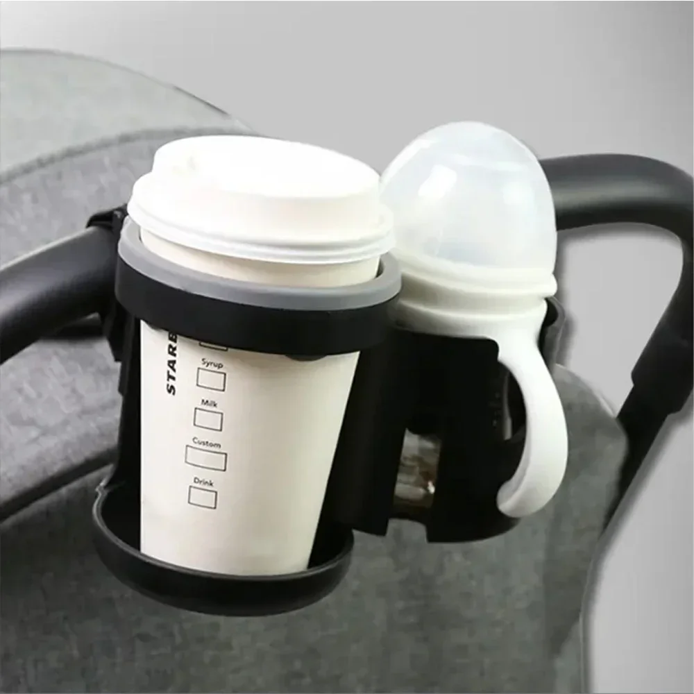 Baby stroller safety seat cup holder, kettle, water cup double cup holder, bottle holder, baby stroller cup holder