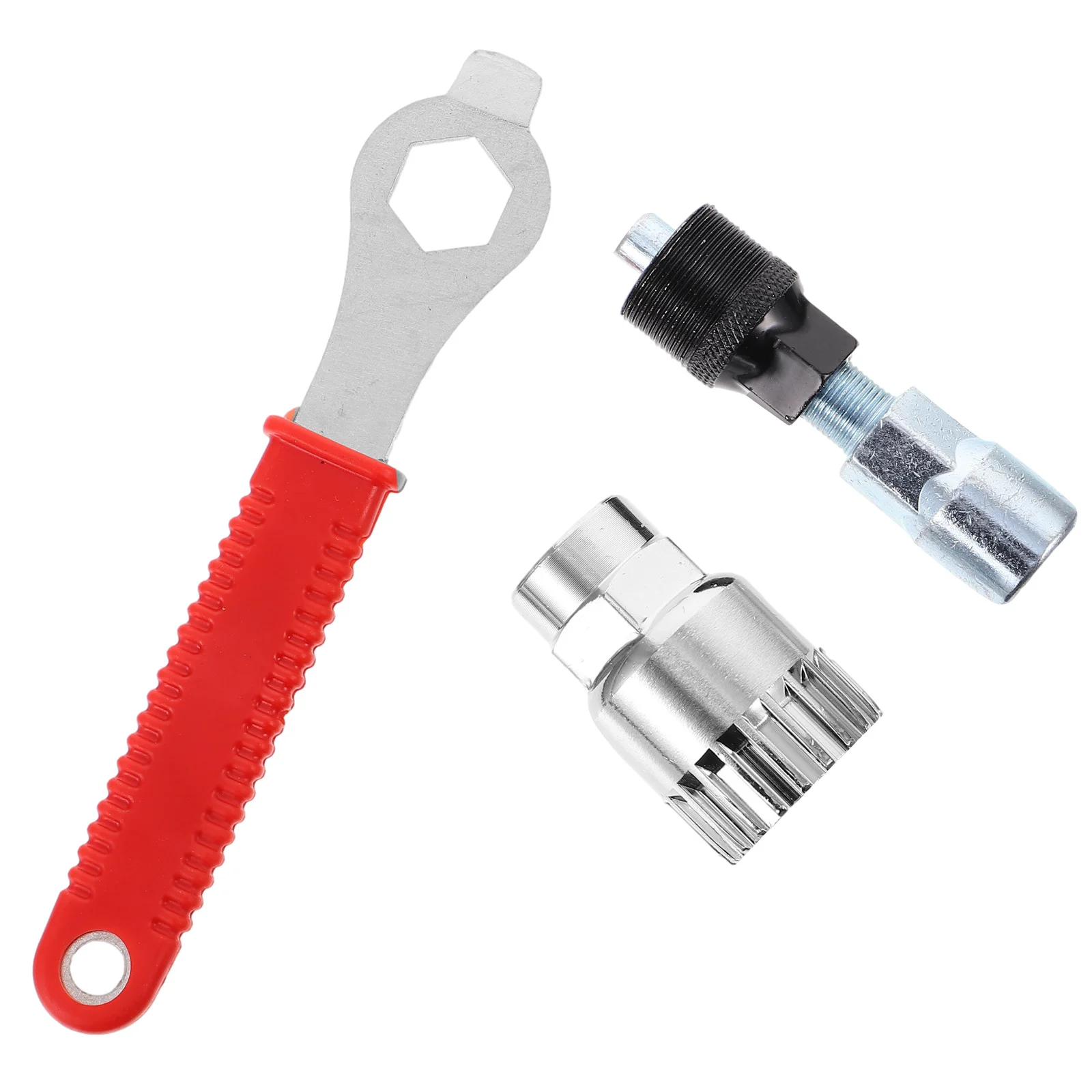 طقم إصلاح أدوات سلسلة الدراجة مكون من 3 قطع احترافي ومتين وخفيف الوزن ومحمول لصيانة الدراجة وتفكيك العجلة الحرة #4