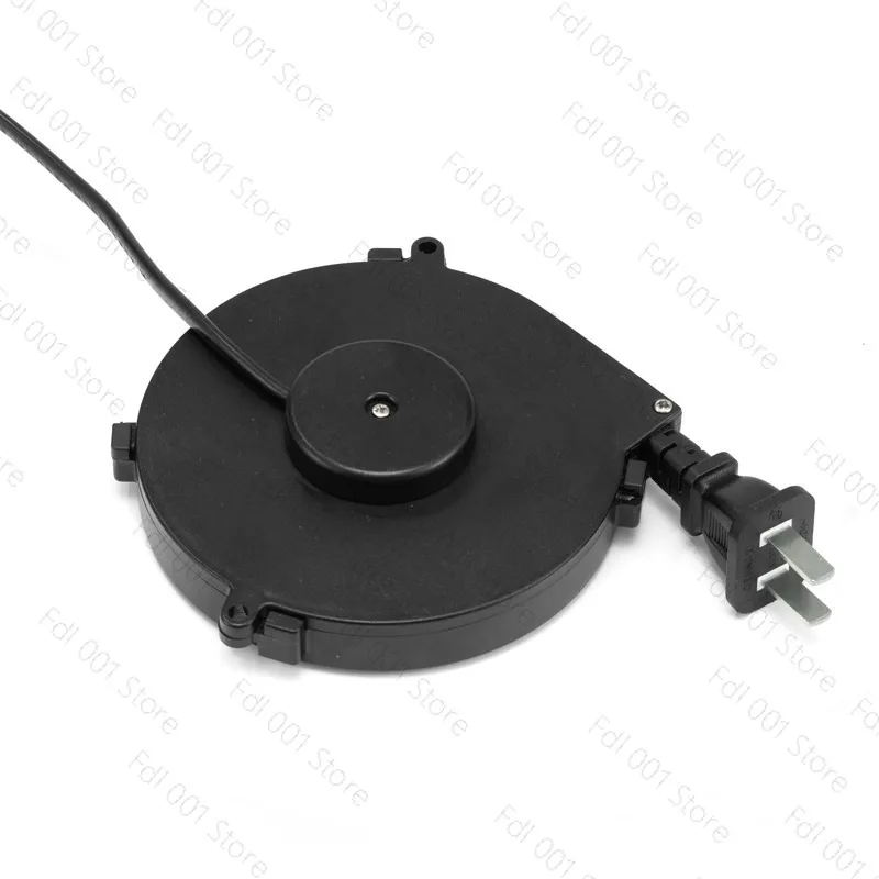 ML-0612 220v H05VV-F 3G1.5mm2 X 2.5M(L) Cable Reel Drum Electric Cord Reel Retractable with Plug 1500w-3000w
