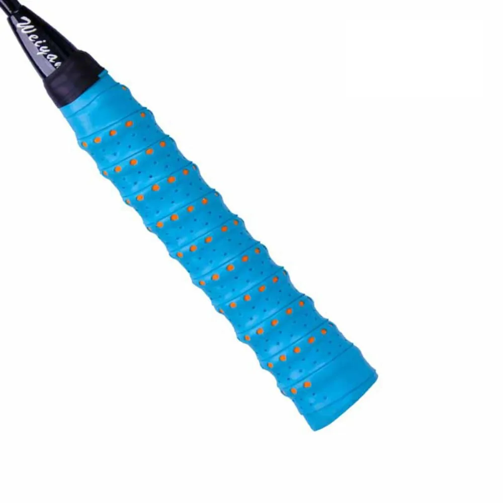 

Противоскользящая перфорированная лента для обмотки ручки ракетки (бадминтон, теннис), впитывающая пот, дышащая, для занятий спортом на открытом воздухе