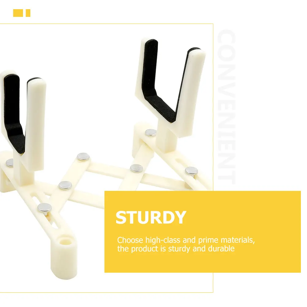 

Violin St Fiddle Floor Holder Stretchable Bracket Violin Foldable St Display Rack Durable Storage Accessory