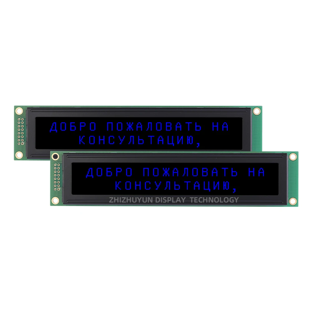 2002K-1 LCD Module Display Screen BTN Black Film White Letter LCD2002 English And Russian Large Screen Appearance