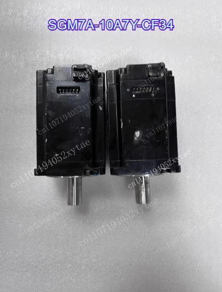 1pcs SGM7A-10A7Y-CF34 1000 Watt Absolute Value Motor, High Speed 6000 RPM Motor