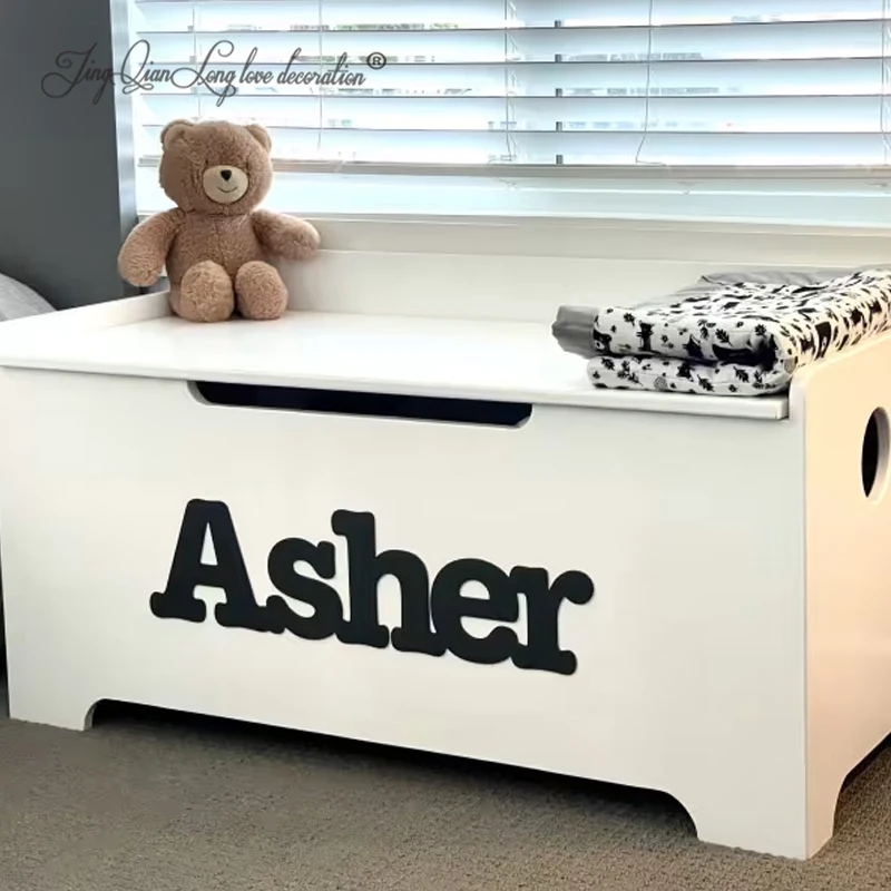 Personalized Wooden Name Sign for Nursery Wall Decor, Custom Kids Room Name Sign, Baby Bedroom Decor, Name Plaque, Handmade Nurs