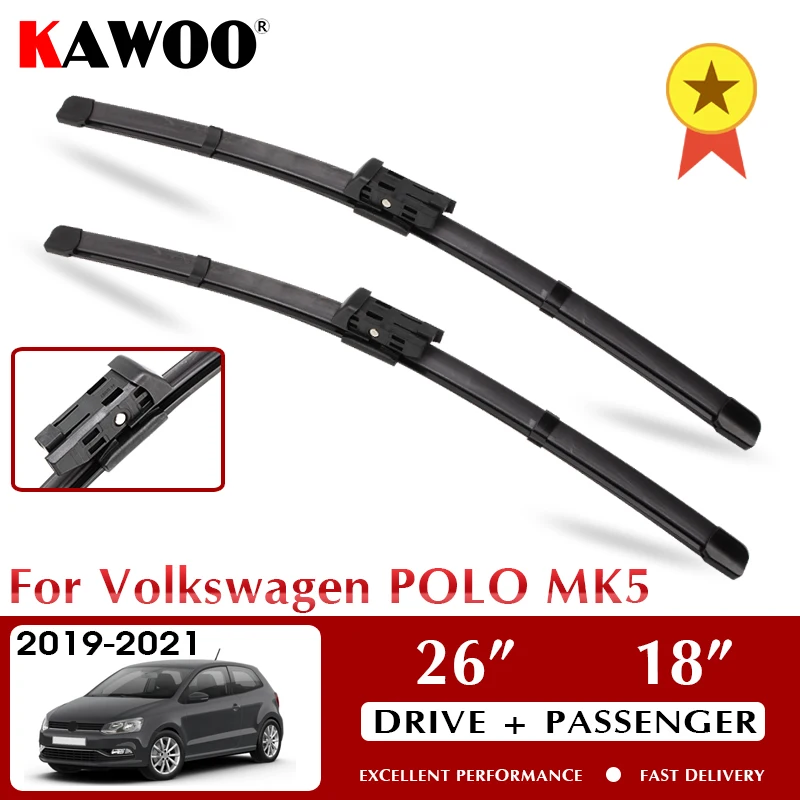 

Wiper Car Wiper Blades For Volkswagen PASSAT POLO MK5 2019-2021 Windshield Windscreen Front Window Accessories 26"+18" LHD RHD