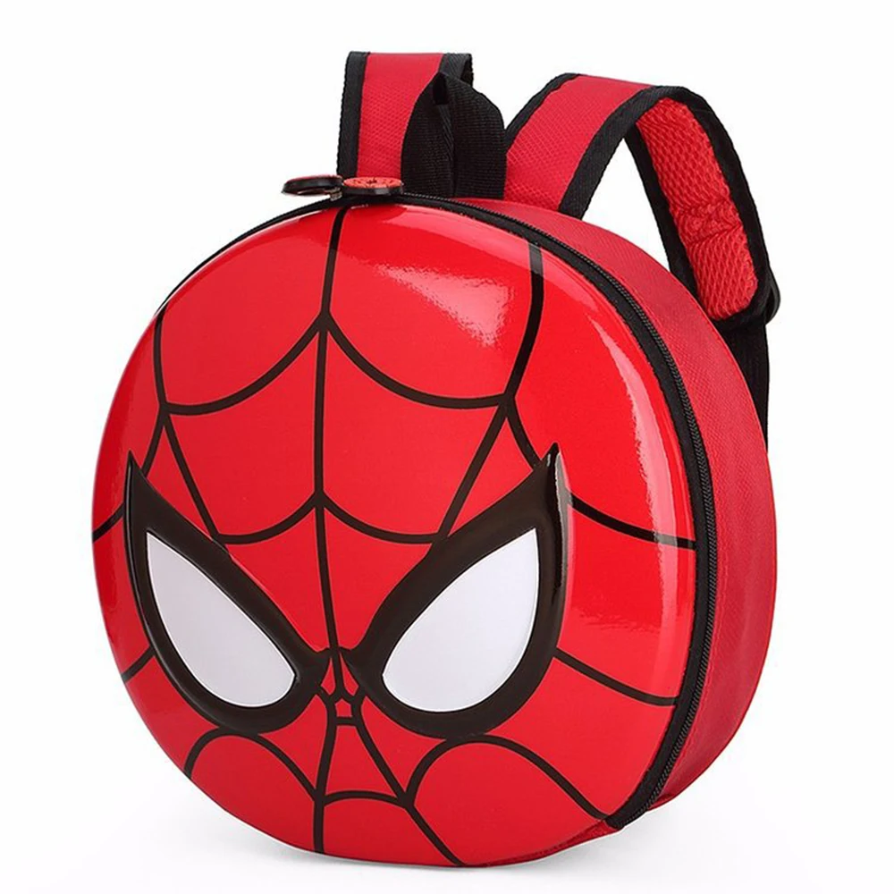 Marvel Spider Man tornistry dziecięcy tornister na ramię Student Cartoon 3D Stereo plecak do przedszkola torby podróżne prezenty