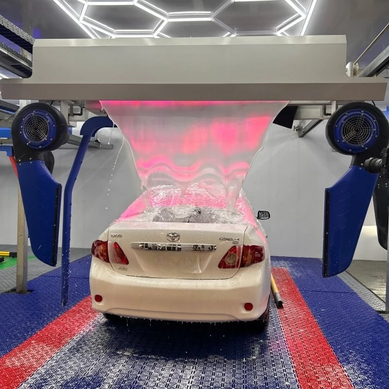 Touchless Fully Automatic Car Wash System Custom Commercial Car Washing Machine For Professional Wash Station Business