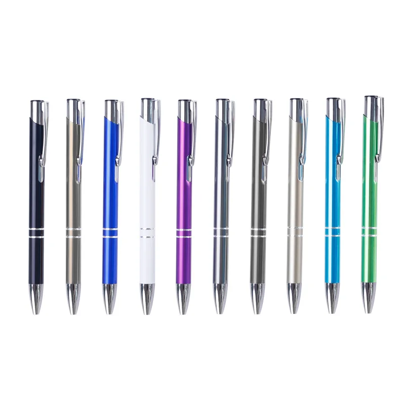 25Pcs Light Metal Ballpoint Pens Touch Screen Pens Office School Advertising Pens Business Advertising Gift Pens Wholesale