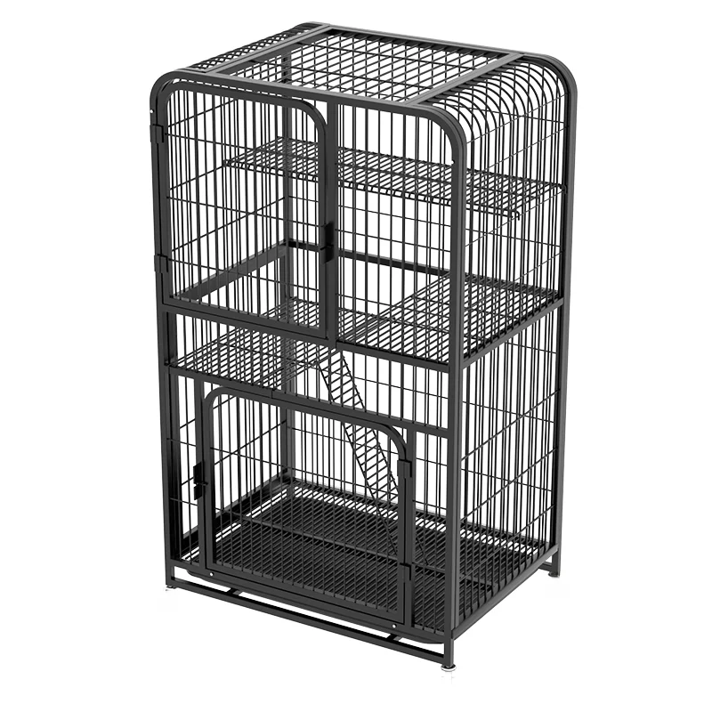 Cat Cage For Home Indoor with Toilet Integrated Super Large Free Space Cat Cat Nest Cattery Large Cat Cage House