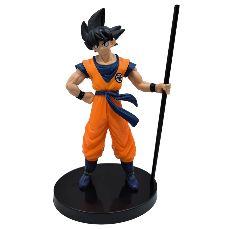 Dragon Ball Son Goku Super Saiyan figurine d'anime 21 cm Goku DBZ figurine modèle cadeaux Figurines à collectionner pour les enfants
