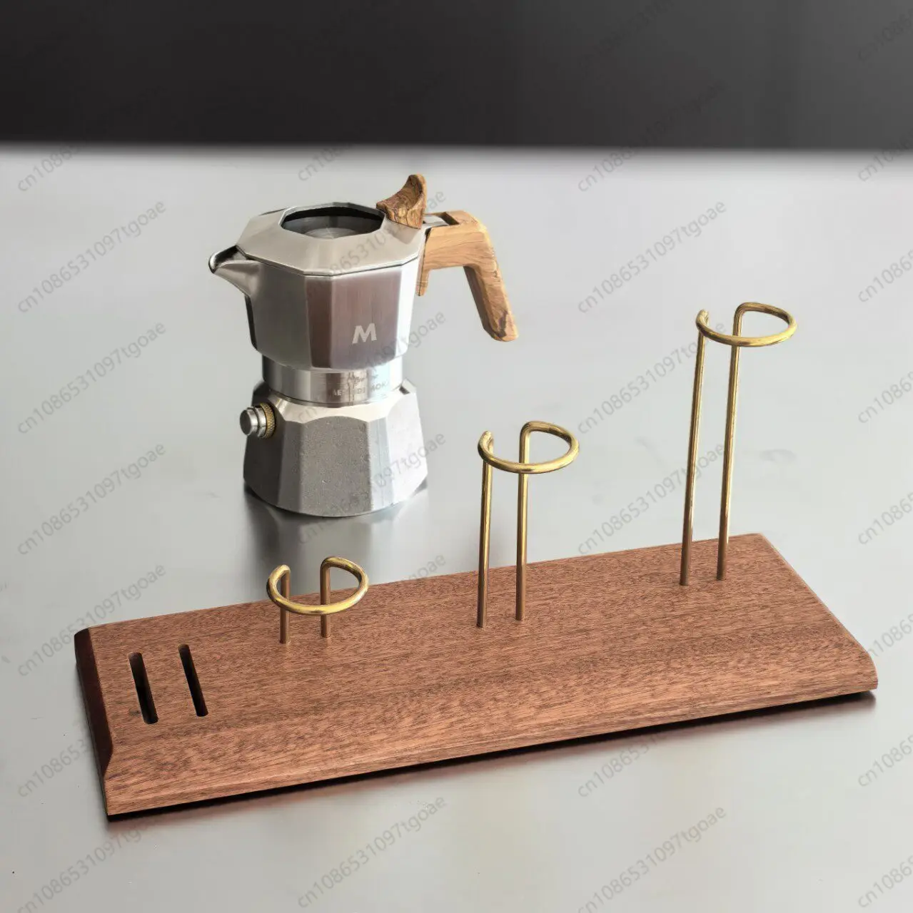 Mocha pot, coffee pot drain bracket to dry, special drying storage rack for card pot