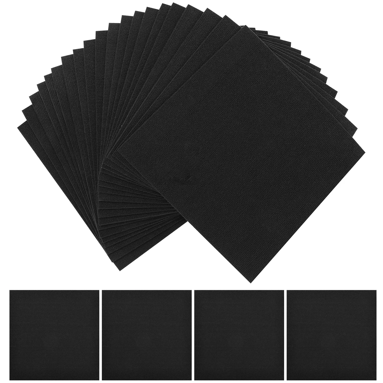 

20pcs Self Adhesive Carpet 19.6X19.6Inch Peel Stick Floor Squares Non-Slip For Living Room Bedroom Playroom Office Reusable