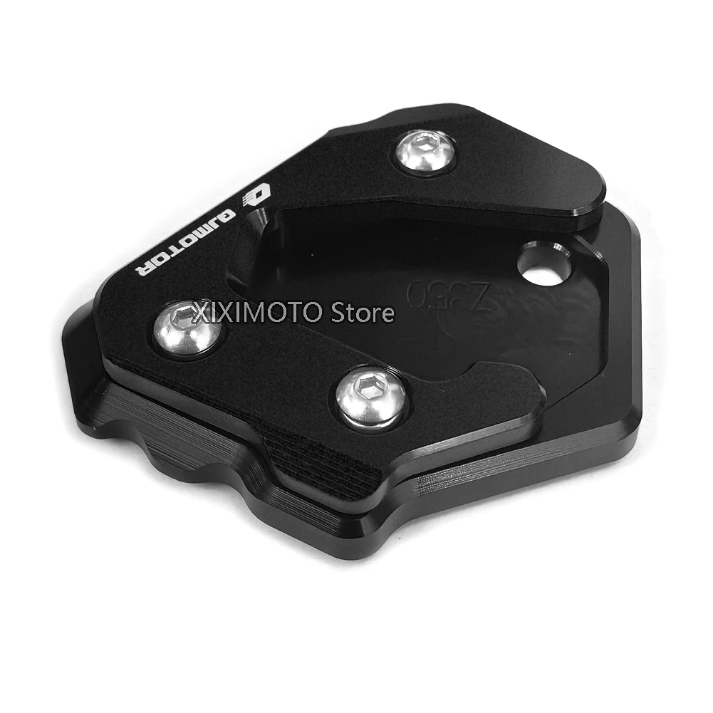 Motorcycle Kickstand Side Stand Foot Enlarge Extension Pedal FOR QJMOTOR QJ QJMOTO SRT800 SRT800X 750 Enlarger Extension Plate