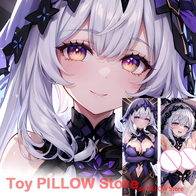 

Dakimakura anime Black Swan Honkai: Star Rail Large Breasts Double-sided Print Life-size body pillows cover Decoration gift