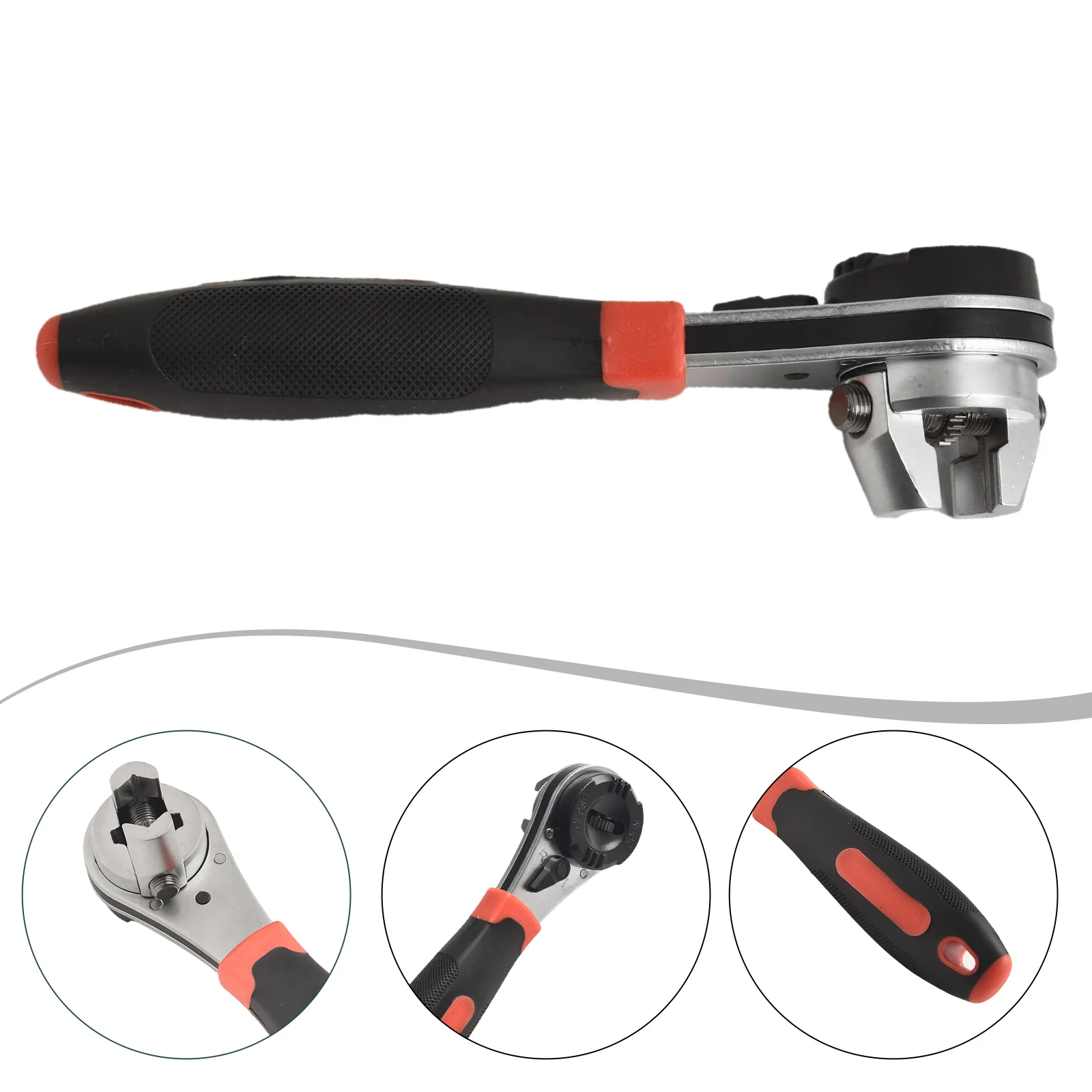 

Hand Spanner Ratchet Wrench Lightweight Study Accessories Compact Exquisite For 6-22mm High Quality Long Lasting