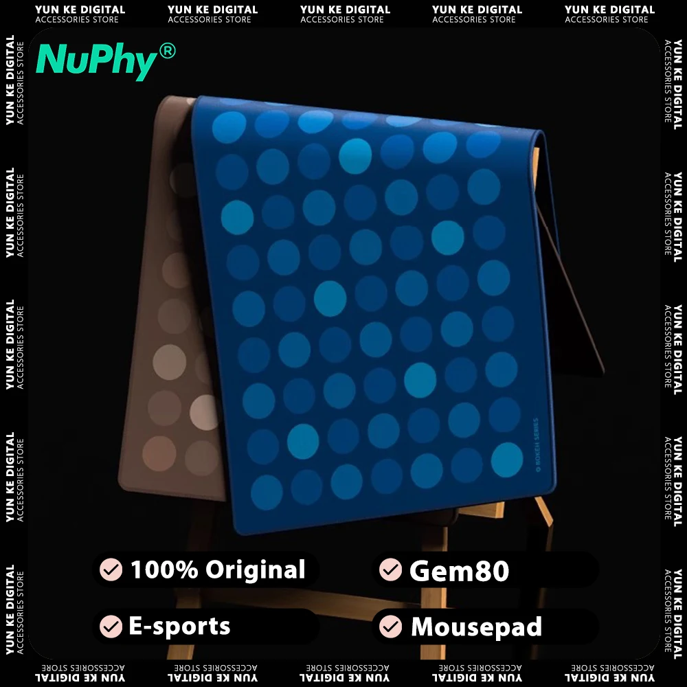 

NuPhy Gem80 Mouse pad 4x890x400mm Rubber Non-slip Large E-sports Gaming Mousepad Office Pc Gamer Accessories Gift