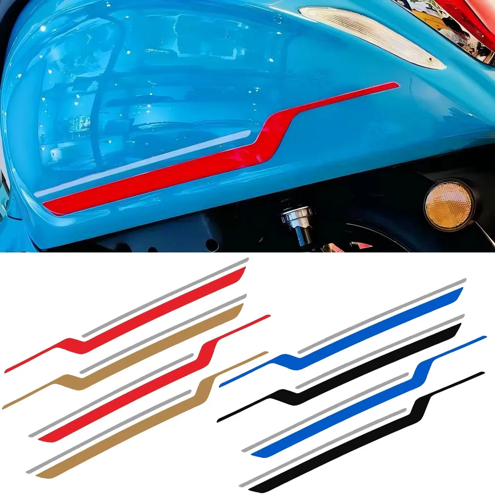 Suitable for Vespa LX125 150 Sprint 150 Fly like 150i Primavera 150 Motorcycle Scooter Decoration Decal Reflective Stickers