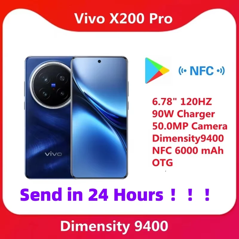 Original New Vivo X200 Pro 5G Mobile Phone 6.78