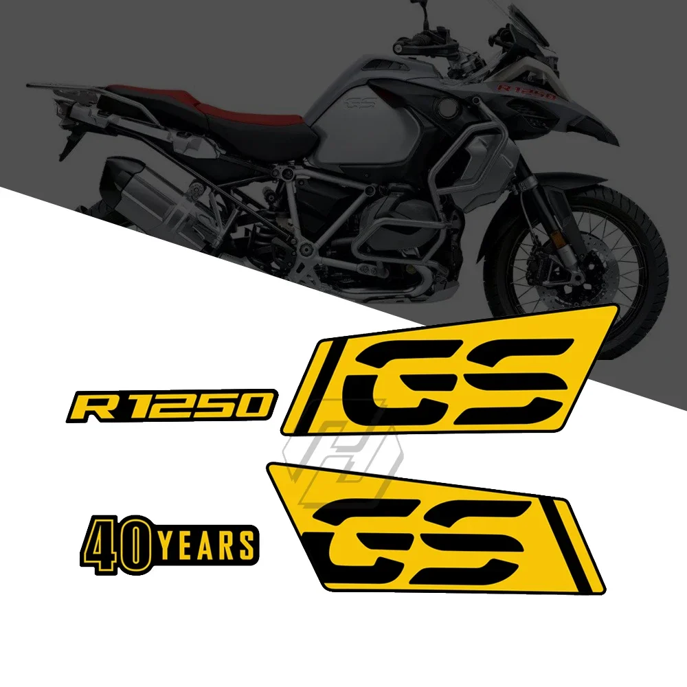 

Motorcycle Front Fairing Sticker Case for BMW R1250GS Adventure 2017-2021 40 Years GS Decal