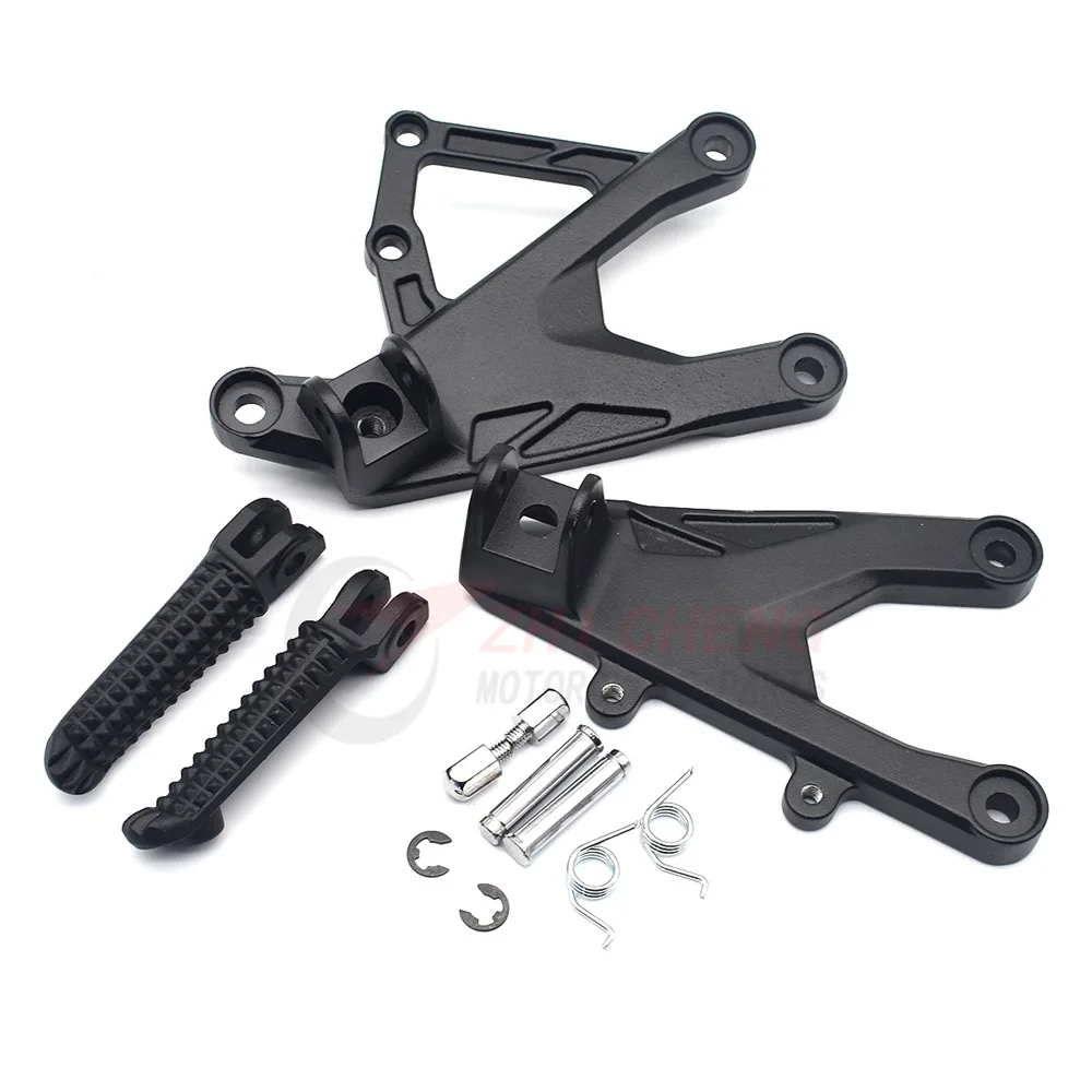 

For Yamaha YZF R1 YZF-R1 R1S R1M 2015 2016 2017 2018 Motorcycle Front Passenger Footrest Foot Pegs Bracket Pedal Set