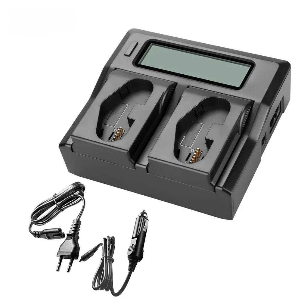 LCD Smart Rapid LCD Dual Charger for Nikon D800 D810 D850 Z9 D6 D5 D4 D4S For Nikon EN-EL18D ENEL18d EN-EL18C EN-EL18B