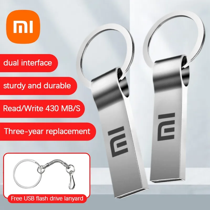 

Xiaomi 2TB 3.0 Metal Usb Flash Drive 1TB Pen Drive High Speed Memory Stick 512GB U Disk Pendrive 3.0 Memoria Usb Drop Shipping