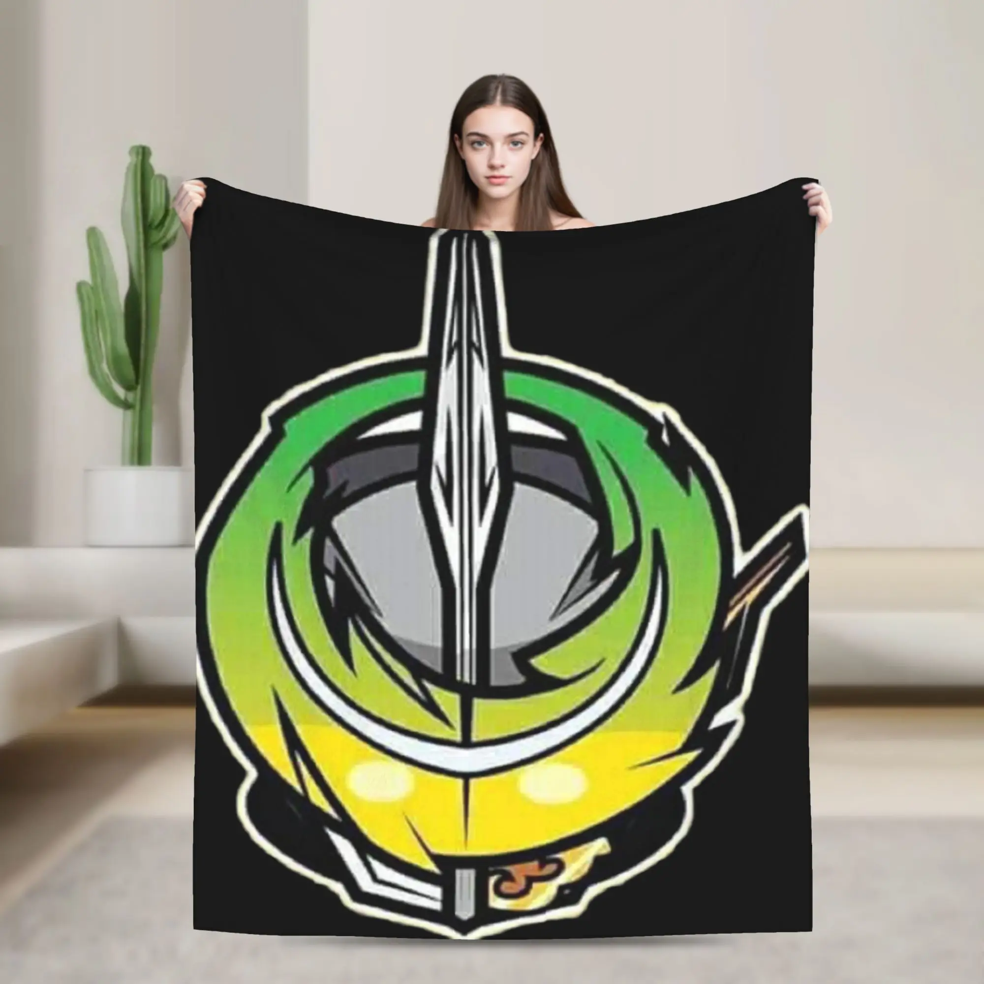 Kamen Rider Cartoon Blanket  Decorative Flannel Throw Blanket For Living Room Warm Soft Design Quality Bedspread Gift