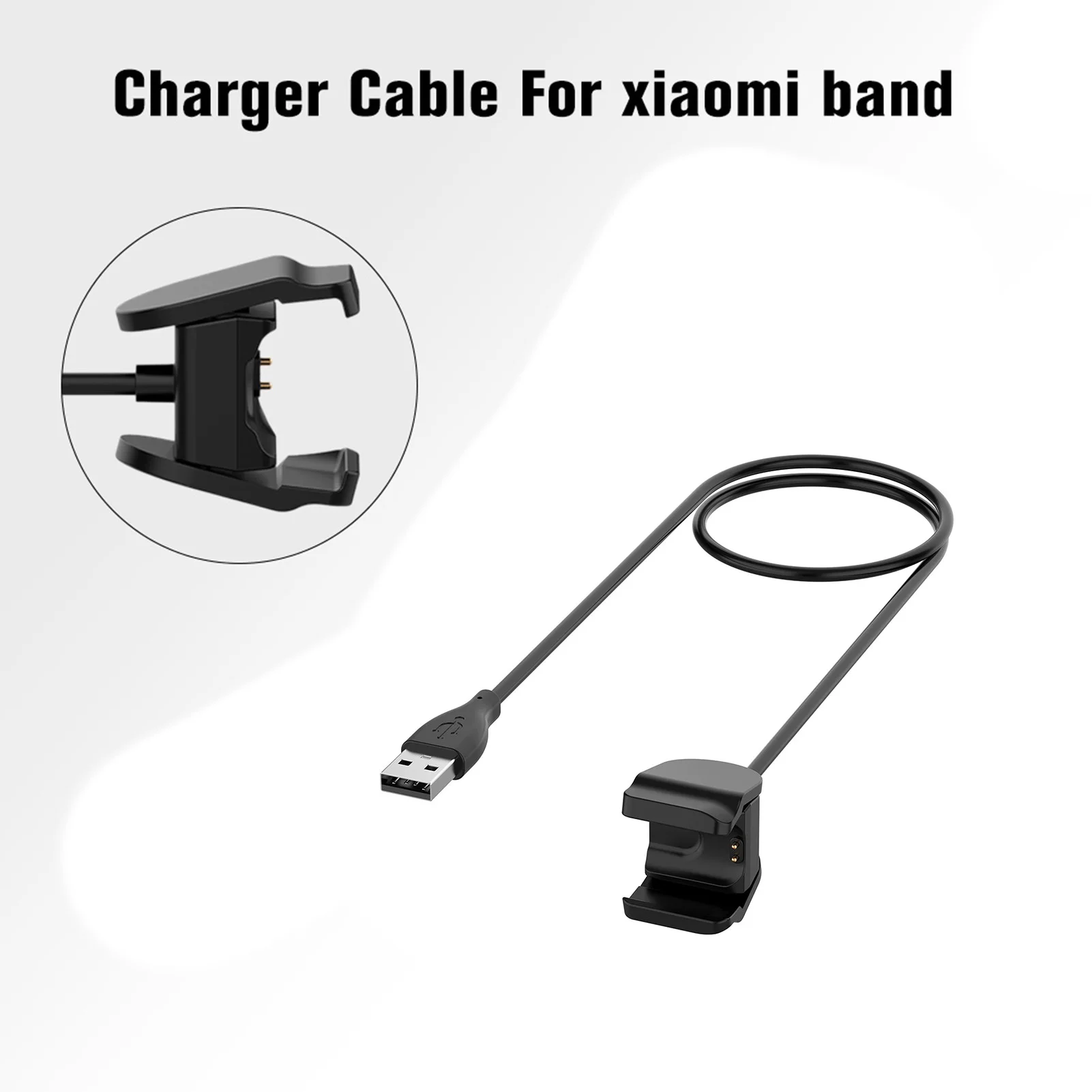 1PC Smartwatch stacja ładująca Adapter magnetyczny kabel do ładowania USB bazy przewód do Xiaomi5 4 3 2 akcesoria do inteligentnego zegarka