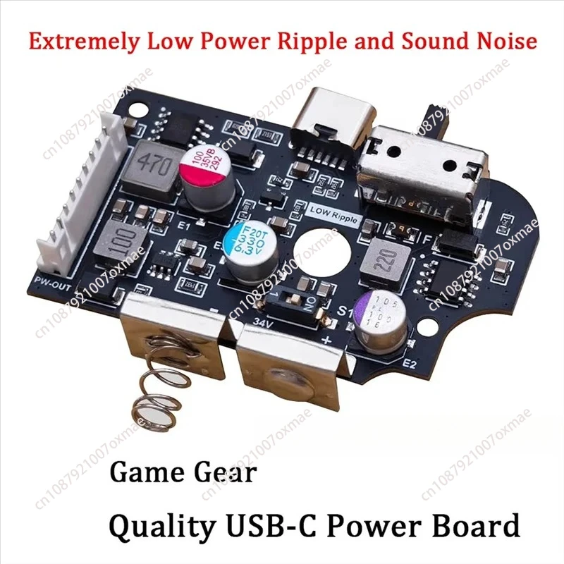 

Для игровой консоли GG USB-C плата питания переключатель питания материнская плата для игрового механизма SEGA GG консоль