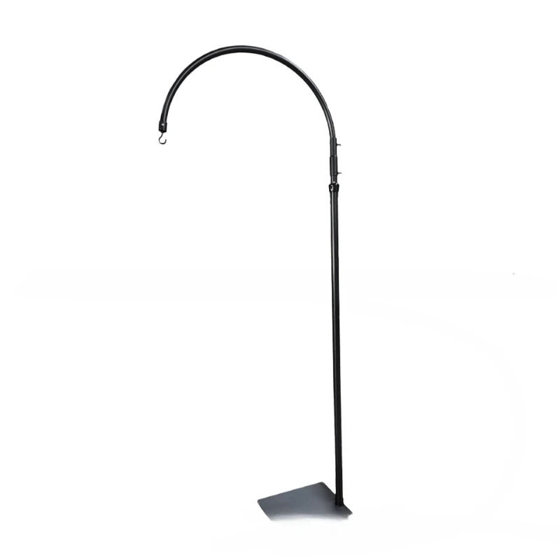 

Semicircular Adjustable Chandelier Rack Gauze Rack Aluminum Alloy Retractable Gift Light Wedding Background