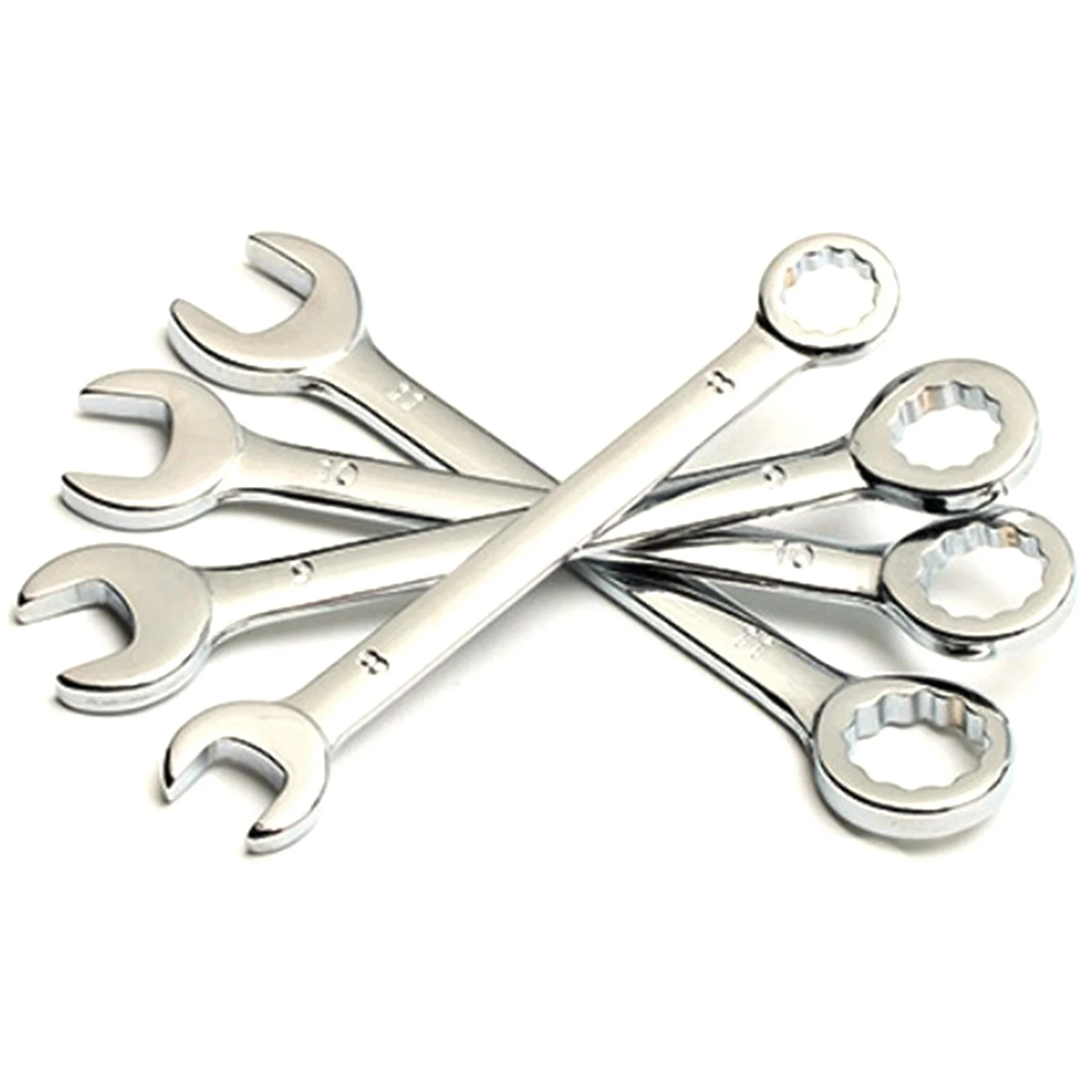 20Pcs Mini Engineer Wrench Dual Heads Offset Ring Spanner Tools Spanner Combination Key 4-11Mm Wrenches Hand Set