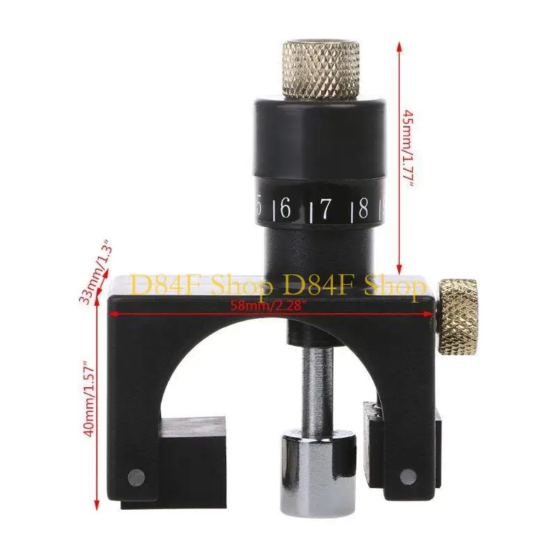 D84F 2Pcs Adjustable Planer Knife Setting Jig Blade Jointer Gauge Setter For