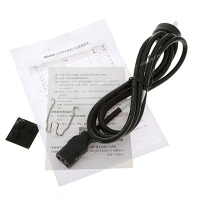 ثلاثة مفاتيح H3C MS4008 8 منافذ مضيف التبديل الصناعي جيجابت إيثرنت الكامل