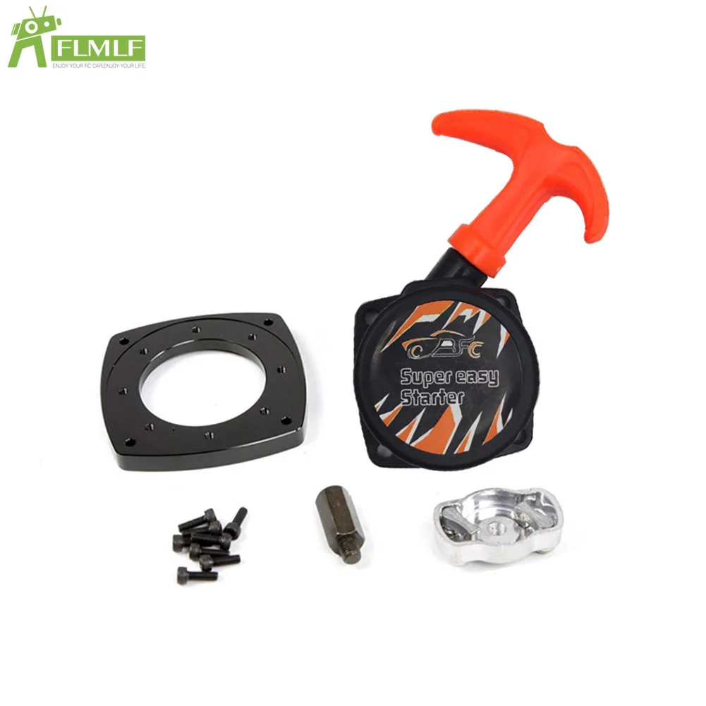 Easy Pull Starter Set for Zenoah CY Rovan Top Speed 23cc-36cc Engines for 1/5 HPI ROFUN KM Baja LT FG GoPed RedCat Rc Car Parts