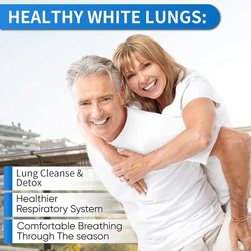 White Lung Capsules - Lung Cleanse & Detox,Support Lung Health.,Supports Respiratory Health - view 4