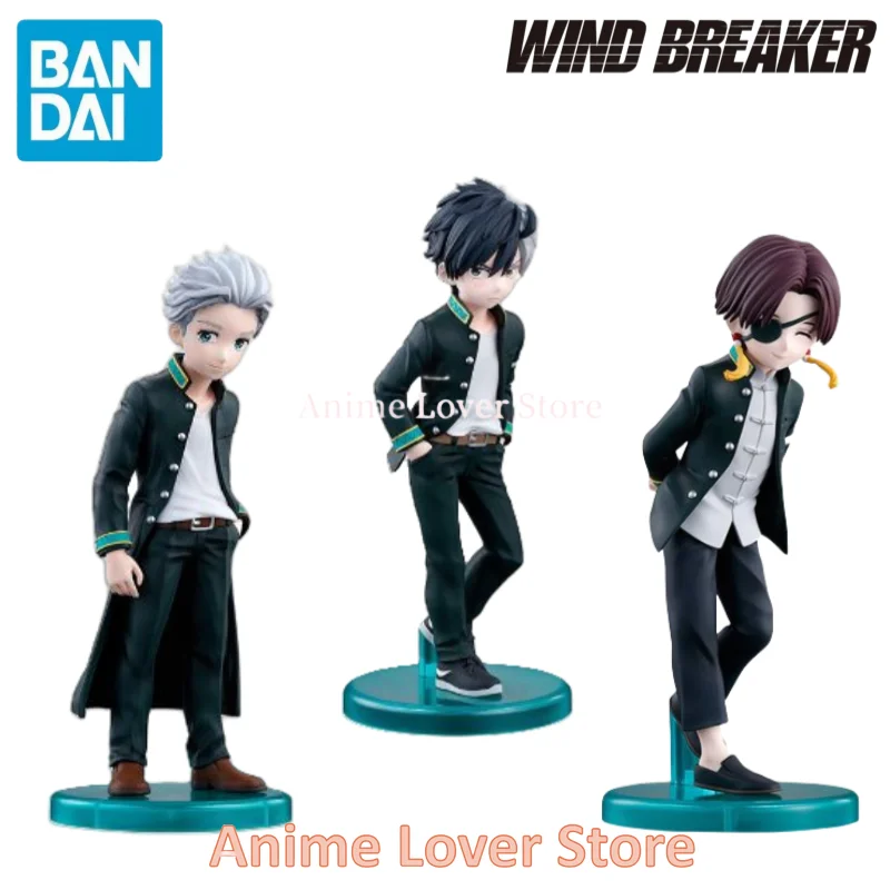 

In Stock Bandai Original Adokenette WIND BREAKER Suo Hayato Sakura Haruka Umemiya Ichika Anime Action Figure Toys