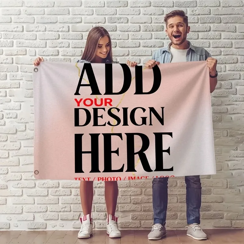 Any Size Custom Banner Flag Logo Suitable For Outdoor Parties Pirthdays And Family Gatherings Various Festivals Wiange Range