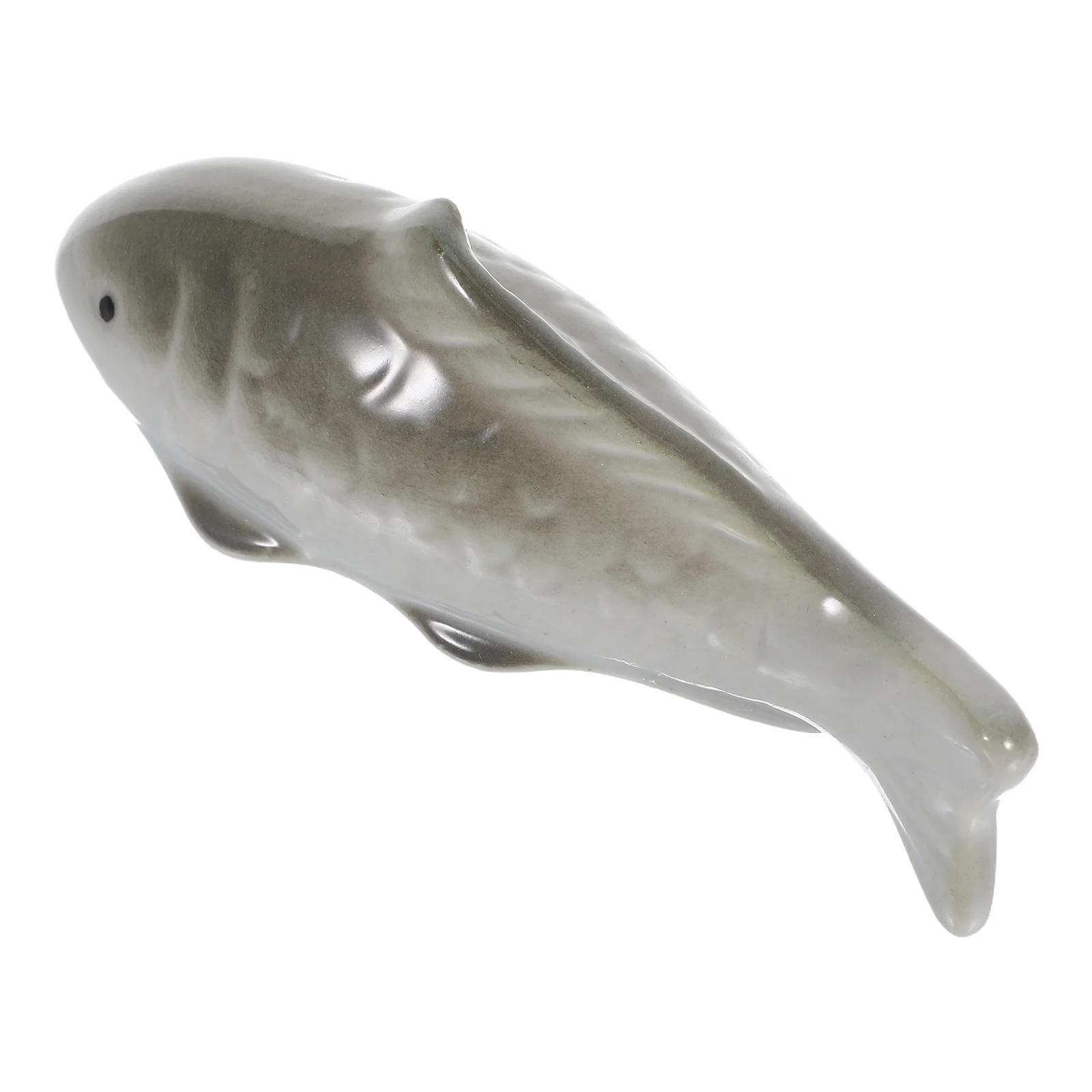 

Floating Fish Bathtub Ornament Realistic Ceramic Fish Sculpture Garden Pond Decoration Tabletop Decor Small Garden Statues