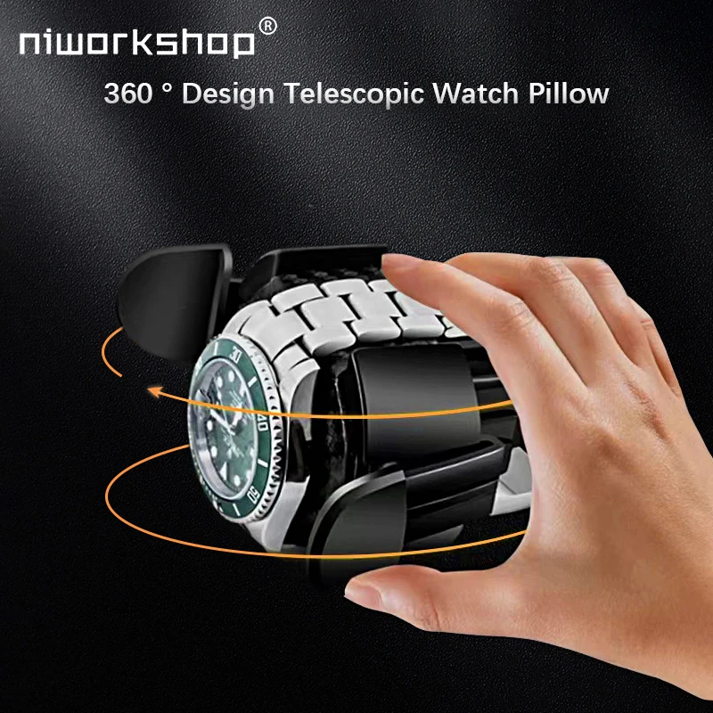 Niworkshop Automatic Watch Winder,1/2/4/6/9/12 Slots Watch Storage Case, High-End Watch Box with Quiet Motor,Watches Watch Box