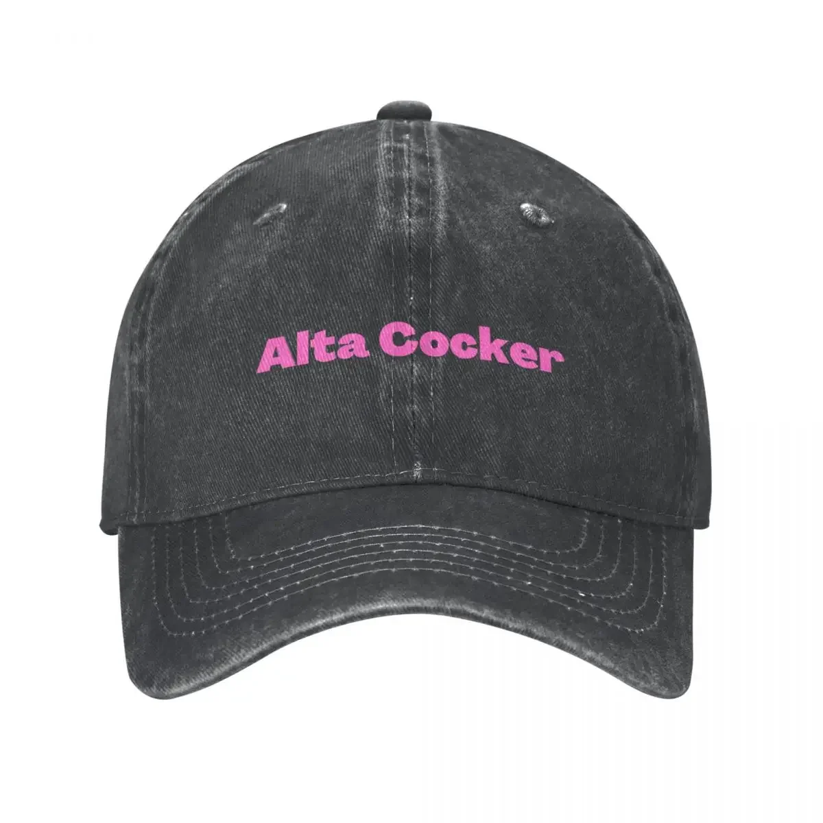 Yiddish Alta Cocker pink -- Funny Old Person Cowboy Hat Golf Cap Beach Horse Hat Baseball For Men Women's