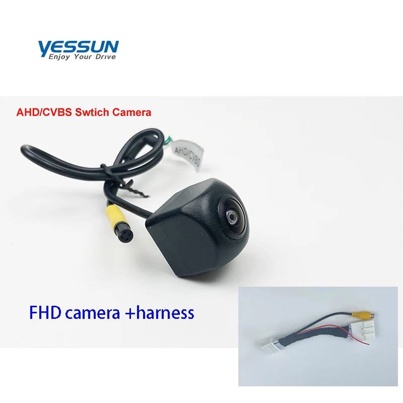 OEM Integrated Backup Camera For Dacia Sandero II Renault Sandero Stepway 2013~2019 car Screen Adapter Cable/FHD RearView Camera