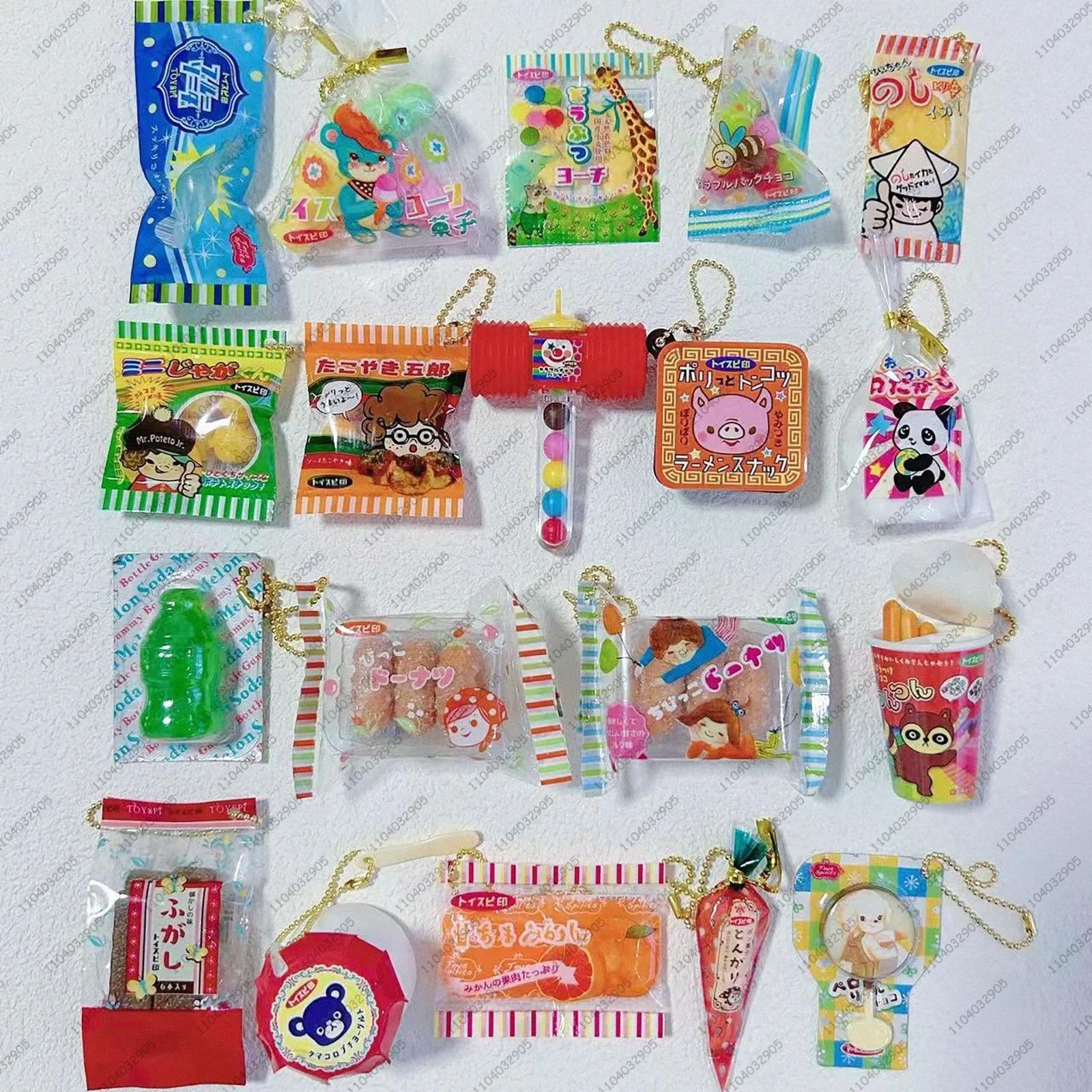 

Японские капсульные игрушки: Табигурума, хлебные конфеты, гашапон, милые кавайные брелоки, миниатюрные игрушки-еда для кукольных домиков, подарки для девочек