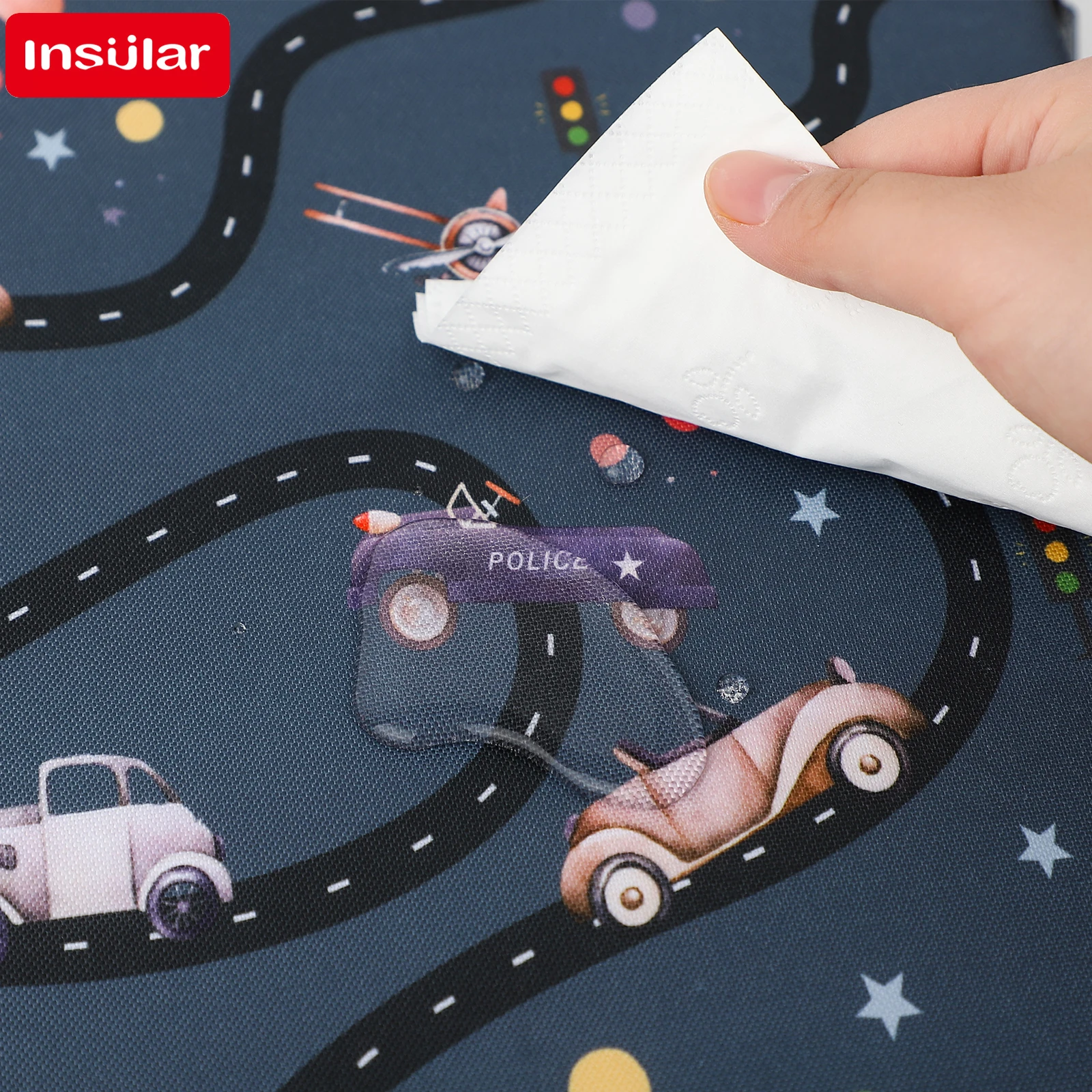 Novas crianças ventiladas almofada de assento de cadeira alta antiderrapante impermeável seguro e confortável cadeira de jantar do bebê almofada de reforço para crianças