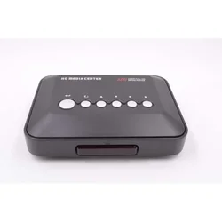 Reproductor Multimedia portátil Full HD 1080P, Compatible con HDMI, AV, USB, HDD, SD, MMC, H.264, MKV