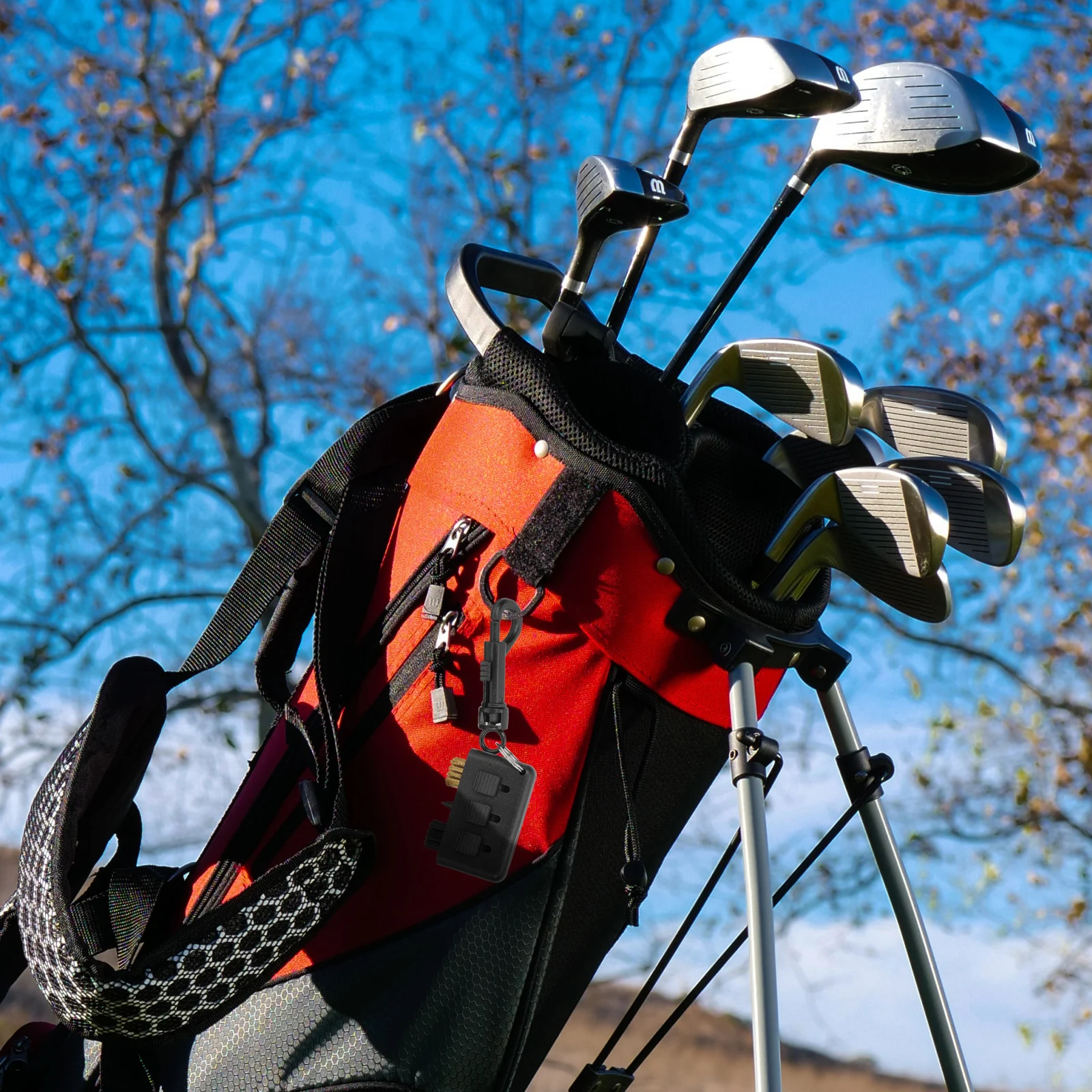 

2pcs Golf Club Cleaning Brush Outdoor Golfing Accessories Durable Plastic Scrubber Efficient Tool Club Scrubber Cleaning Brush