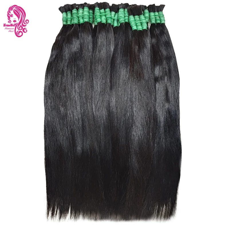 Vietnamese Original Human Hair Bulk For Braiding Mega Hair No Weft Human Braiding Hair Natural Bulk Hair Extensions