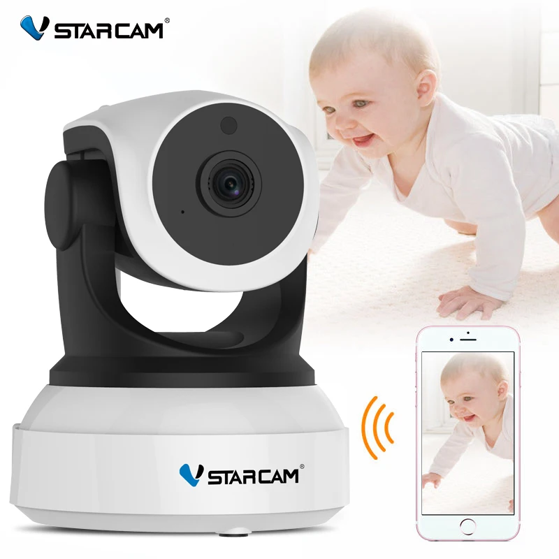 

Vstarcam C7824WIP 720P Wireless Wifi IP Camera Security Baby Monitor IP Network Intercom Mobile Phone APP Night Vision Camera