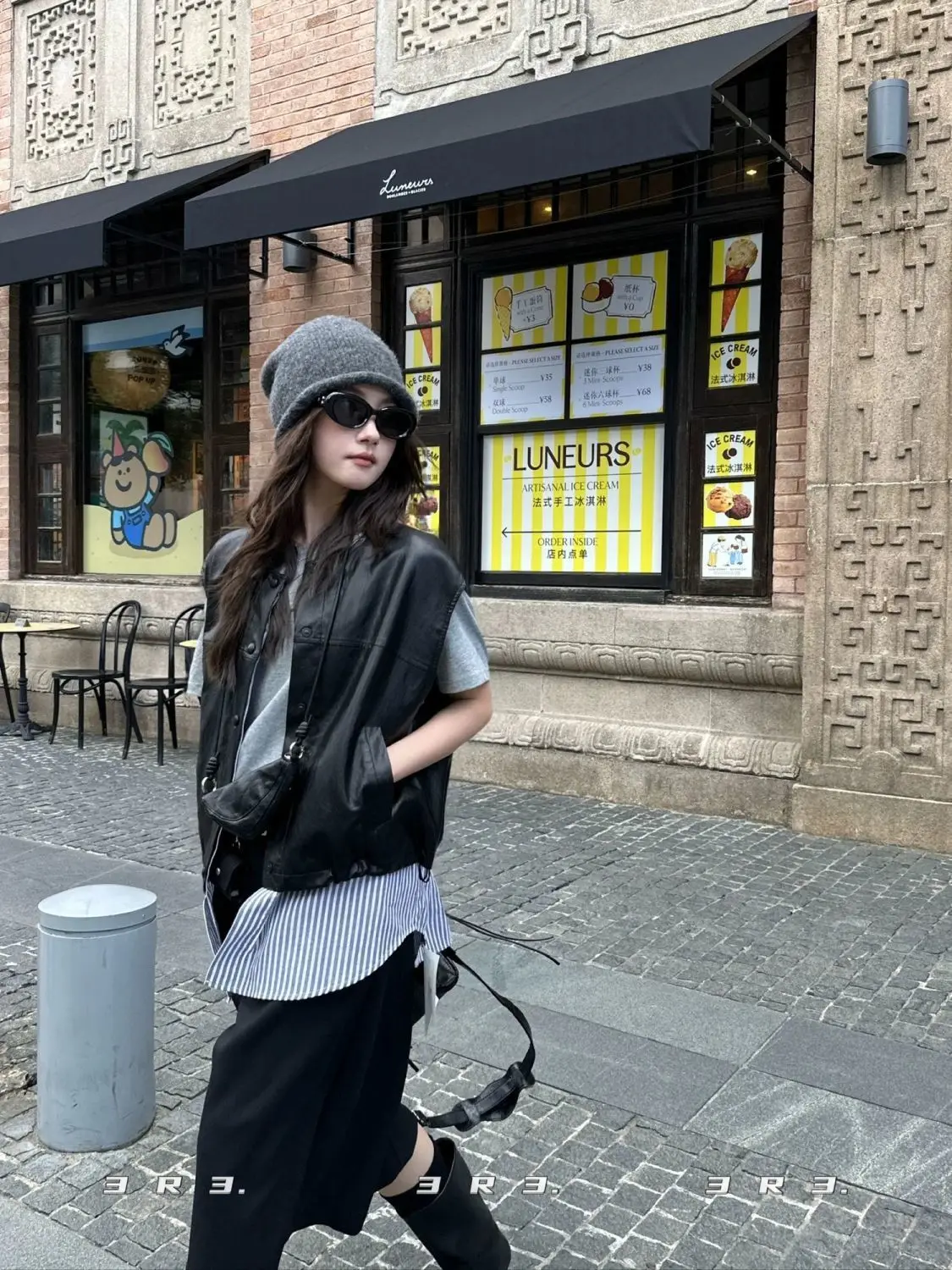 

Vests Waistcoats Thin Womens Vest Gilet Summer Knitted Lace-Up Cropped Drawstring Minimalist Hipster Lightweight Streetwears Y2K