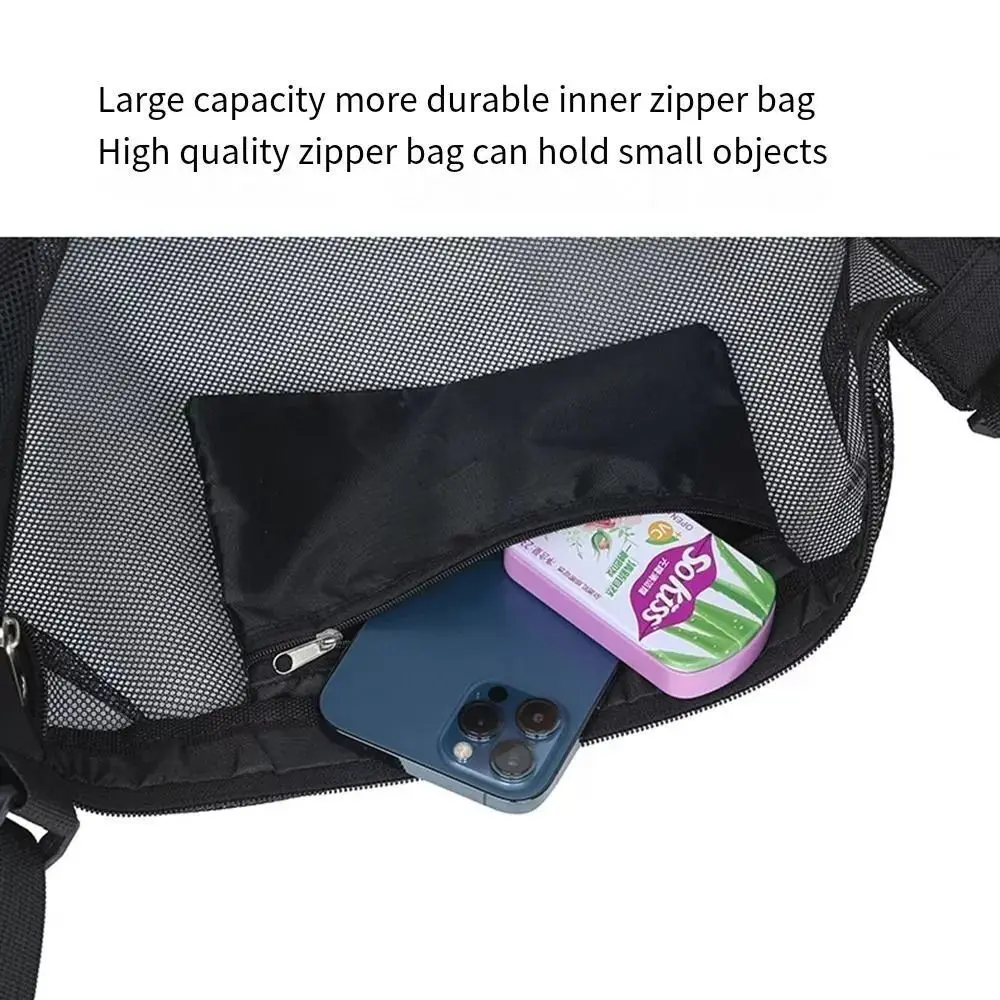 New Adjustable Basketball Bag Practical Nylon Football Storage Backpack Crossbody Bag Portable Storage Ball Bags